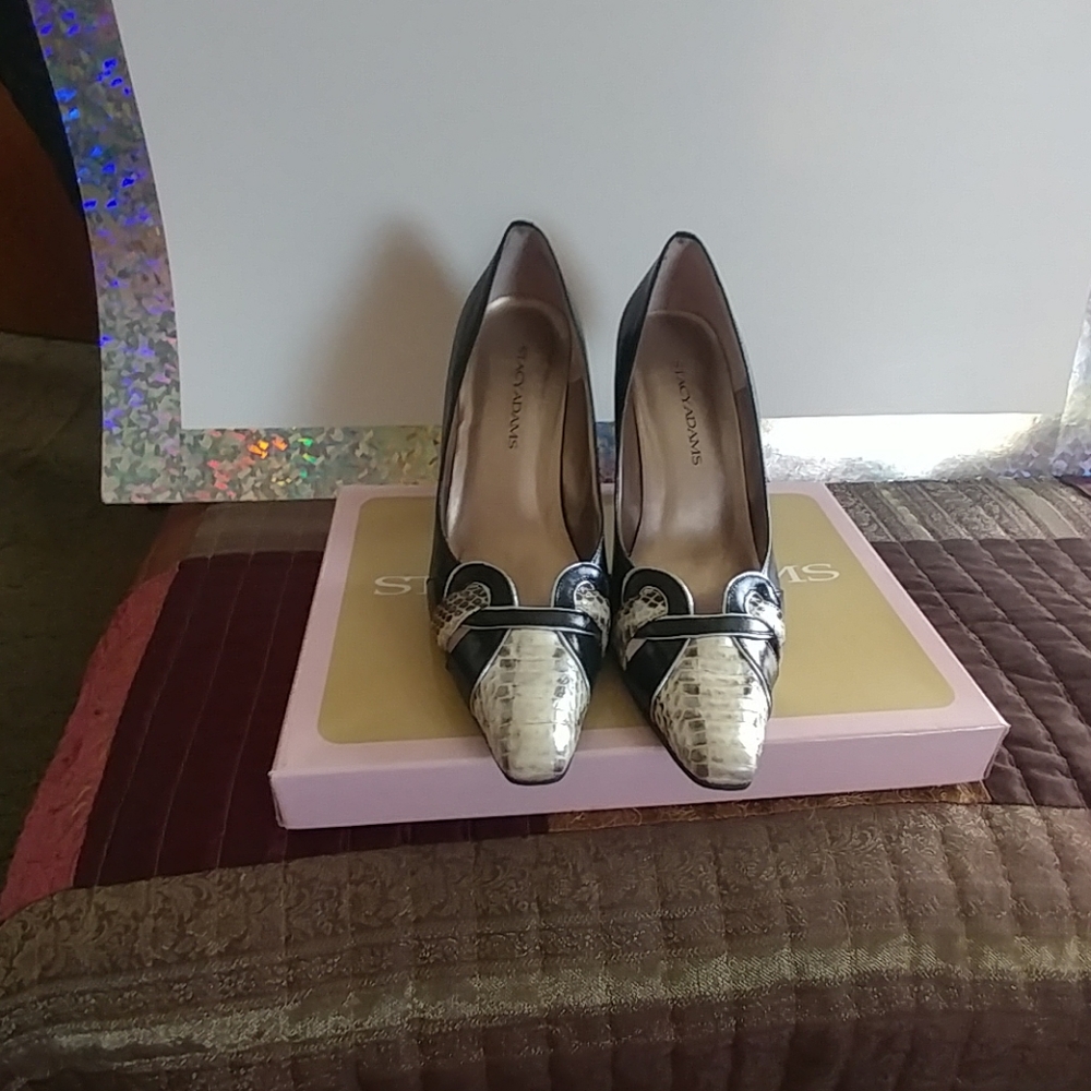 3 1/2 in Stacy Adams heels